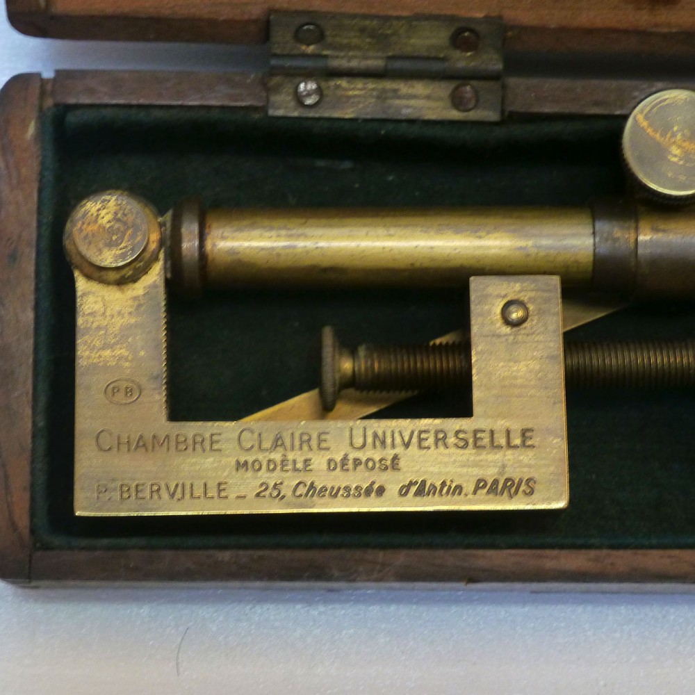 Chambre Claire Universelle Berville Avec Notice + Loupe Typographique - Occasion