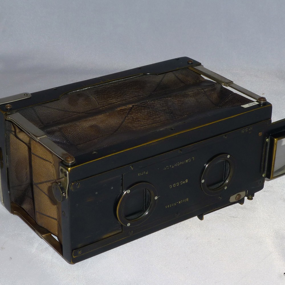 Appareil Photo Pliant Gaumont Block-Notes 4,5x6 Cm Objectif Darlot F/6.8 Vintage