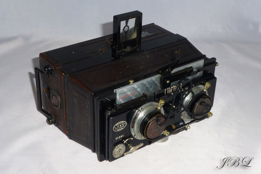 Stéréospido Gaumont – Modèle A Colonial, Objectifs Tessar Carl Zeiss Iéna, étui Cuir, Occasion