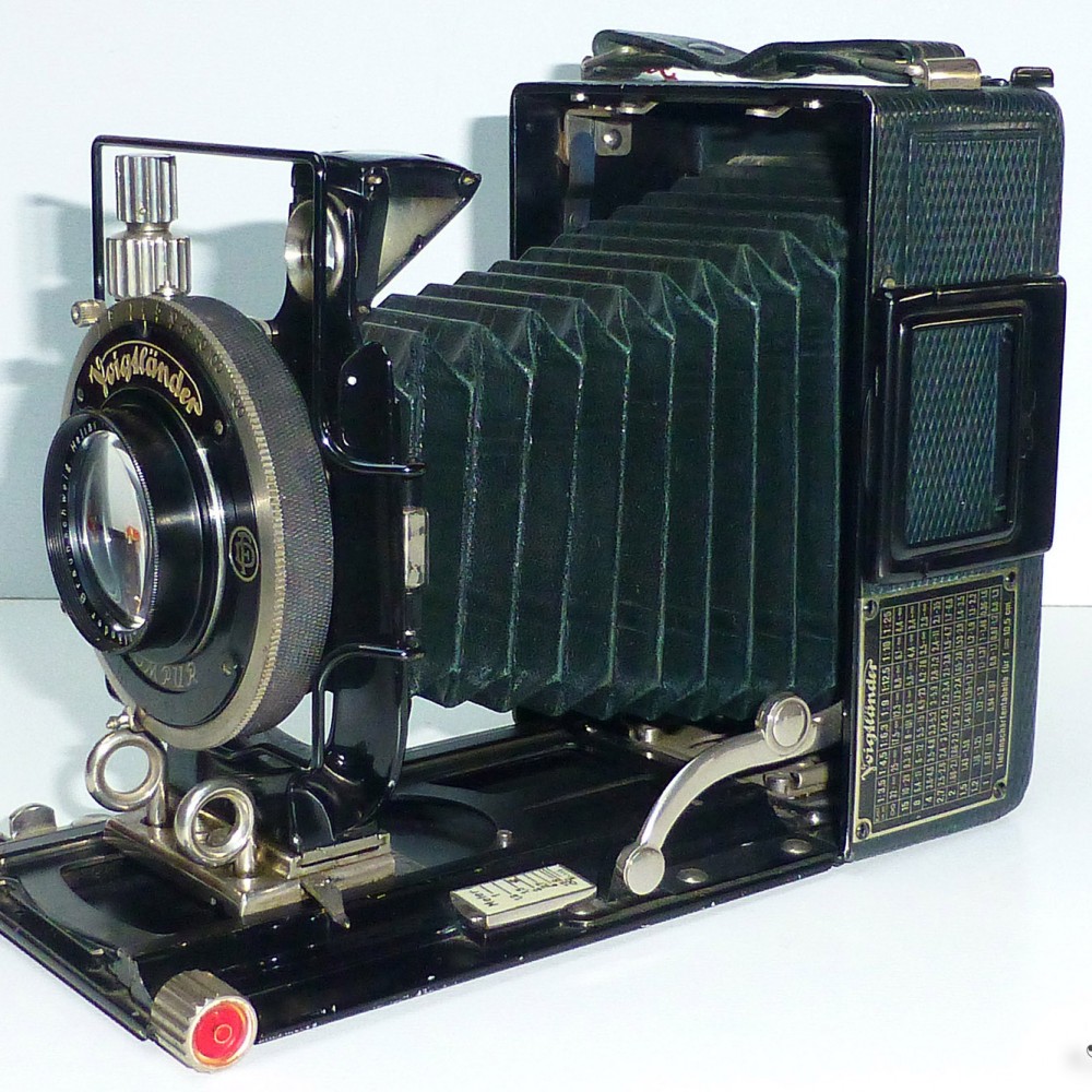Appareil Photo Ancien Voigtländer Avec éclair Lux Box Coronet