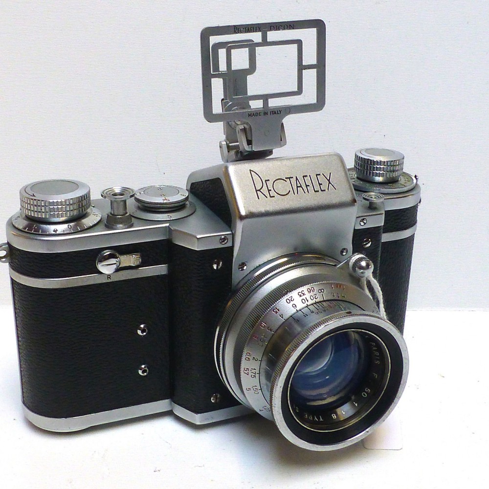 Appareil Photo Rectaflex série 25000 - Objectif Makro-Kilar Kilfitt