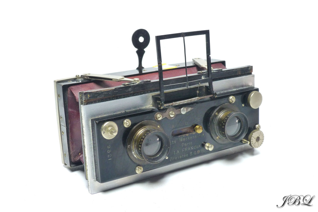 Appareil Stéréoscopique Mackenstein – 45x107mm – France – état Correct