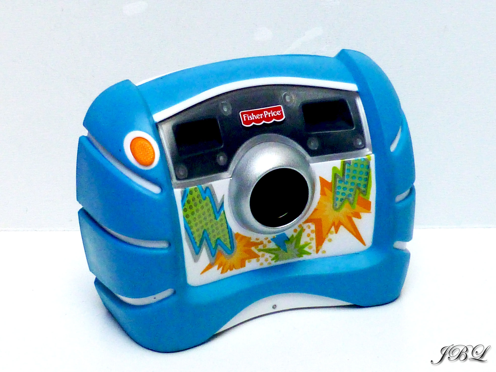 appareil photo fisher price bleu